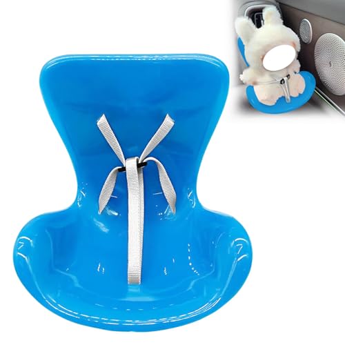 Car Seat for La bu bu Dolls 10-17cm, Car Decoration Chair with Air Vent Clip, Doll Accessories Sofa Seat Suitable for Fans Dolls Collectors Display