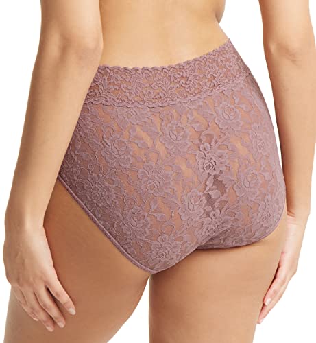 Hanky Panky, Signature Lace French Brief, Artichoke Heart Purple, Large #TOP1
