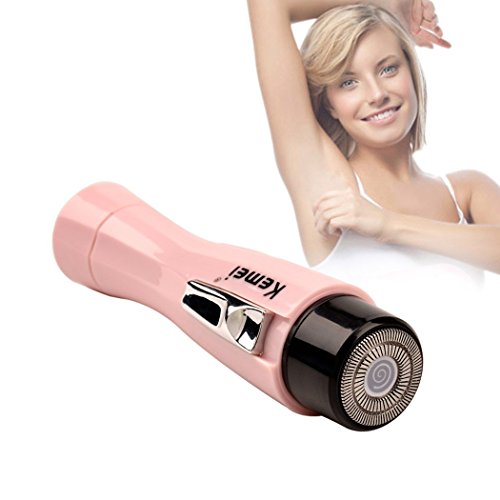 inkint Ladies Mini Electric Cordless Trimmer Shaver Armpit Bikini line Underarms Depilator Body Hair Removal Tool for Women Skin Beauty by inkint
