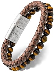 Leather & Tiger's Eye