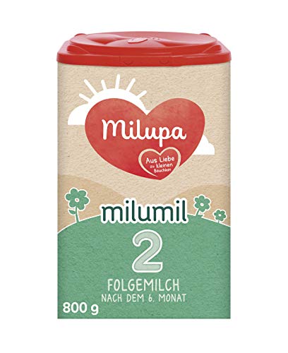 milumil Milupa 2 Folgemilch nach dem 6. Monat, 800 g
