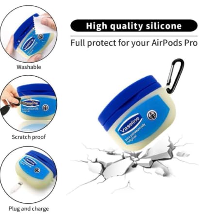 Amazon | ワセリン AirPods Pro ケース 第一世代 第二世代 両方対応