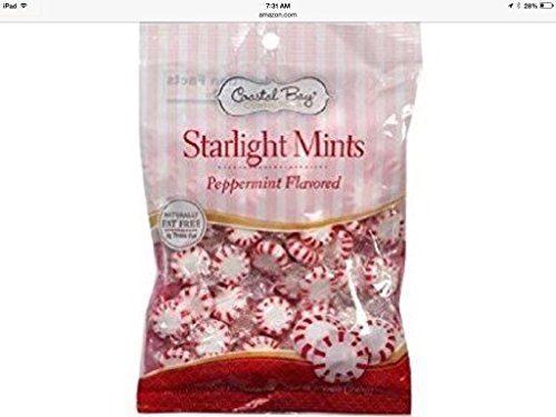 Coastal Bay Starlight Mints 1 (10 Oz) Bag, Peppermint Flavor #TOP1