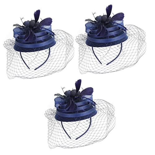 Fascinator élégant à plumes FRCOLOR coiffure mariage et accessoire cheveux amovible
