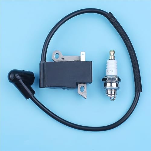 Bobine d'allumage MS441 avec bougie de rechange pour moteur thermique 1138 400 1300