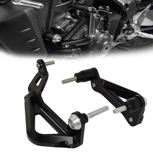 Curseurs de cadre anti-chute Yamaha MT09 protégeant carter et châssis