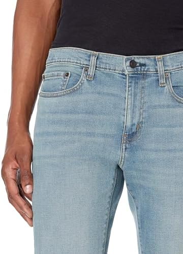 Amazon Essentials Men's Standard Slim-Fit Stretch Jean, Light Vintage, 36W x 28L - 3