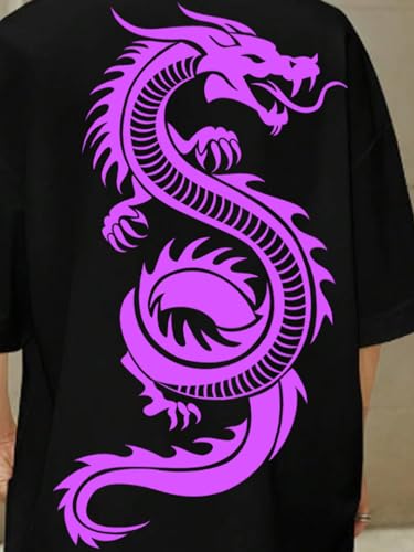 Image of Rigo Printed Oversized T-Shirts for Men | Drop Shoulder T-Shirt for Men