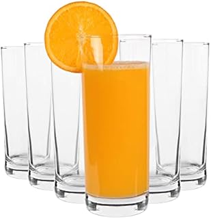Argon Tableware Traditional Hiball Glasses - 360ml (12.25oz) Gift Box of 6