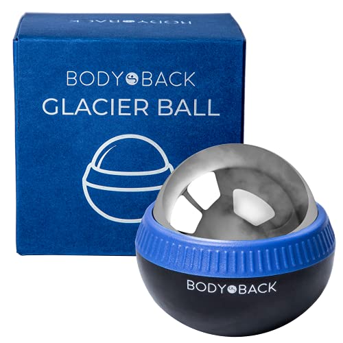 Body Back Glacier Ball - Cryosphere Therapy Massage Roller Ball, Ice Roller Ball, Cold Ball For Plantar Fasciitis Relief With Removable Ice Roller For Face Or Lacrosse Ball Rolling #TOP24