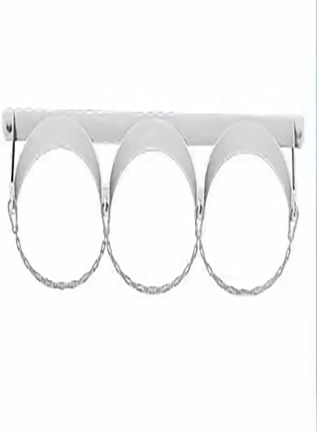 OWOHYG Oxygen Tank Cart Oxygen Cylinder Holder,Wall-Mounted Rack With Protection Chain,Lightweight Tank For 40L,Stand For Factory Oxygen Tank Bracket Holds.Triple bottle 95cm/37.4