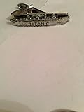 Hecho a mano en Sheffield Titanic PP-T21 - Emblema de peltre inglés con clip para corbata, 4 cm de largo