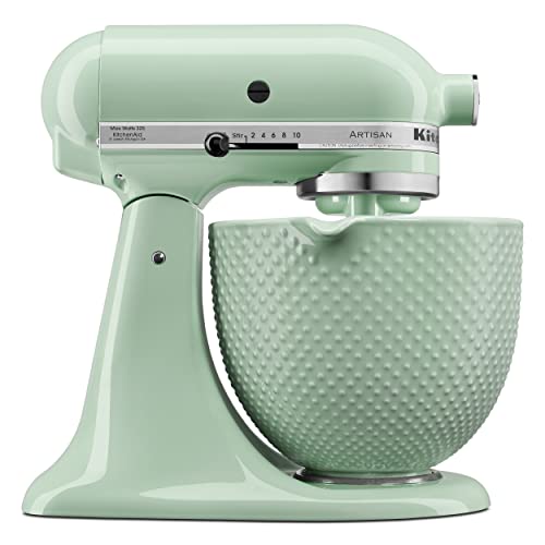 KitchenAid 5Q Dew Drop Ceramic Bowl, for 5Q Tilt-Head Mixers, KSM2CB5TDD | Durable Ceramic, Freezer-Microwave-Oven-Dishwasher-safe, Fits all 4.5 and 5 quart Tilt-Head KitchenAid Stand Mixers - image 3