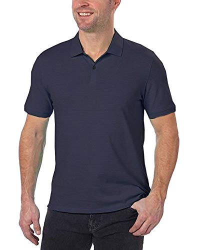 Calvin Klein Men's Lifestyle Soft Liquid Cotton Short Sleeve Polo Shirt