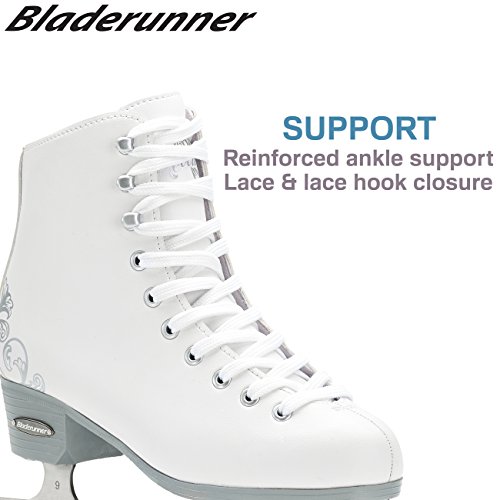 Bladerunner Ice By Rollerblade Allure Girls Figure Skate, White, Ice Skates ,Junior Size 2 #TOP1