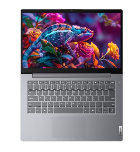 Image of Lenovo 14 (2026), Intel Core i5 13th Gen 13420H - (8 GB DDR5 /512 GB SSD /Intel UHD Graphics /Windows 11 Pro) Thin and Light Business Laptop /14.0 inch FHD Display /Luna Grey /Copilot Key /1.4 kg /MS Office 2024
