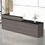 Dark Gray Wood + Black (Left High)