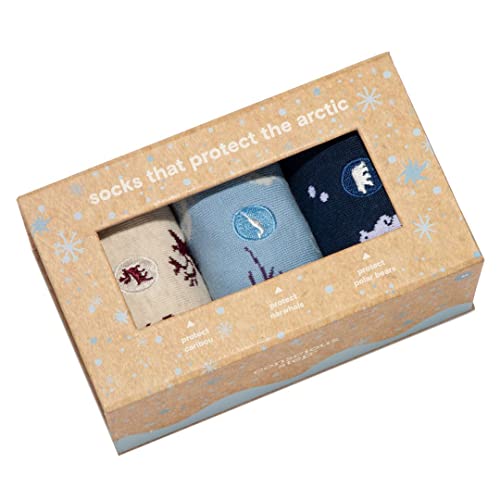Image of Conscious Step Women's Fair Trade Organic Cotton Crew Socks | 3 Pack | Every Pair Helps Support our Humanitarian Partners