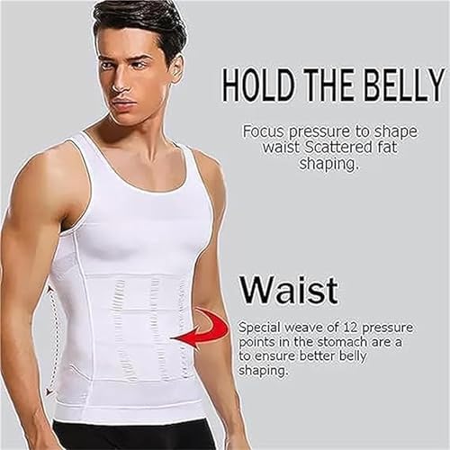 Selure Shaping Tank Men, Selure Compression Shirt, High Elastic Shapewear Shirt, for Mens Body Workout4