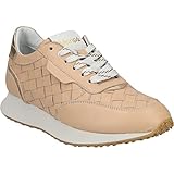 Maripe Sneaker Edith VAR.2, gelocht/geflochten, Beige, Damen EU 39