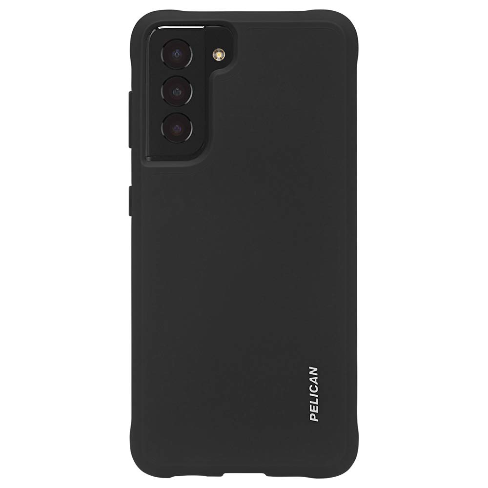 Photo 1 of Pelican Ranger Series - Samsung Galaxy S21 Plus Case [Wireless Charging Compatible] Protective Phone Case with Anti-Scratch Tech [15ft MIL-Grade Drop Protection] Slim Cover for S21 Plus - Black