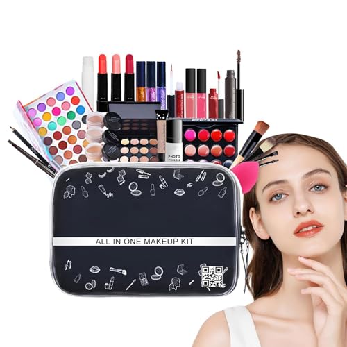 Ensembles de maquillage pour femmes et adolescentes avec kit de voyage de 27 pièces