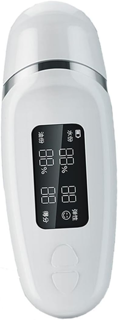 Angoily Moisture Analyzer Pen for Women Digital Skin Hydration Tester LCD Display Portable Face Oil and Water Analyzer Smart Moisture Detection Tool for Home Use