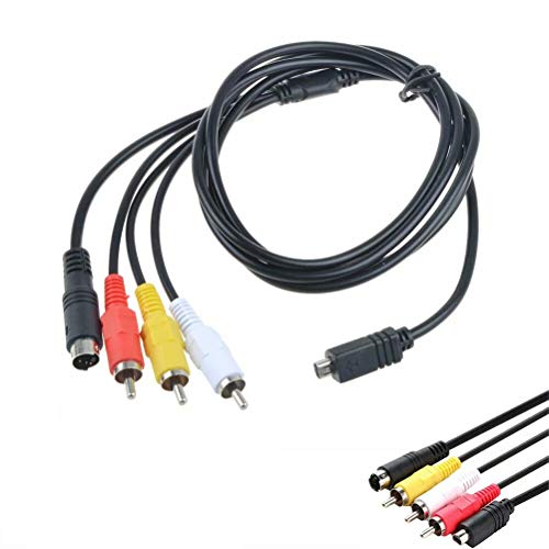 (Taelectric) AV A/V TV Video Cable Cord Lead for Sony Camcorder Handycam DCR-HC20 DCR-HC53/e