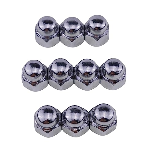 Image of DVPARTS 10X Wheel Nuts 611-076 12mm-1.25 Acorn-19mm Hex, 24mm Length Compatible with Dorman Subaru BRZ, Ascent, Crosstrek, Outback, Legacy, Impreza, Forester, DL