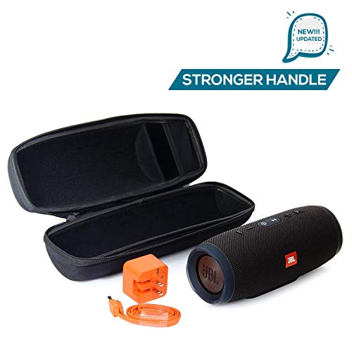 Caseling Hard Case Fits Jbl Charge 3 Waterproof Portable Wireless Speaker. Hard Carrying Case Travel Bag. Fits Plug And Cables #TOP3