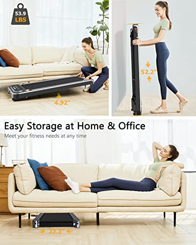 Image of Portable Under Desk Treadmill,2.5HP 300LBS Weight Capacity,Walking Jogging for Home Office