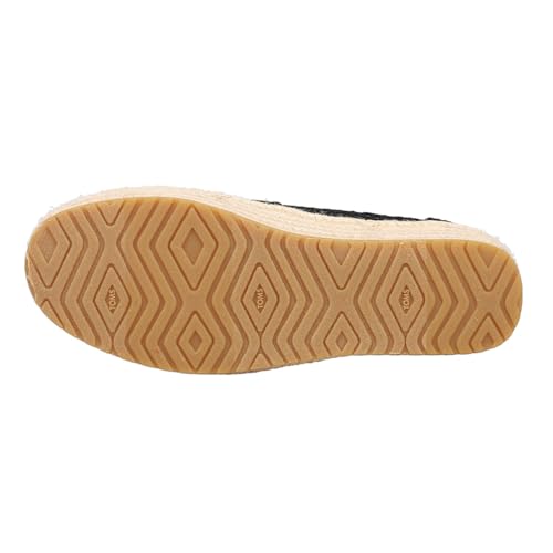 Image of TOMS Women's Valencia Denim Plaform Espadrille Flat Platform