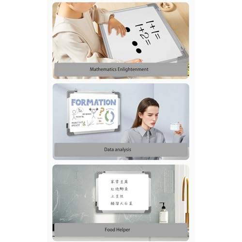 Tableau blanc effaçable double face pour ne plus gaspiller de papier pendant vos notes - 2