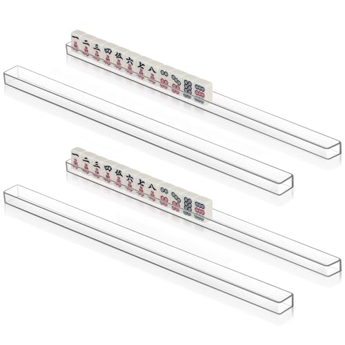 Mini organizadores para fichas de Mahjong 4 piezas miniatura 1