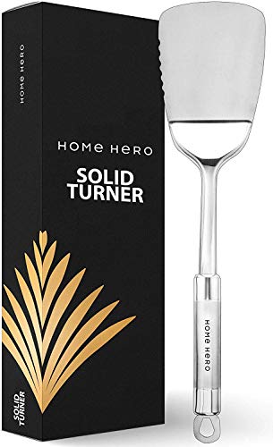 Stainless Steel Spatula by Home Hero – Flexible and Durable Metal Spatula for Home Use