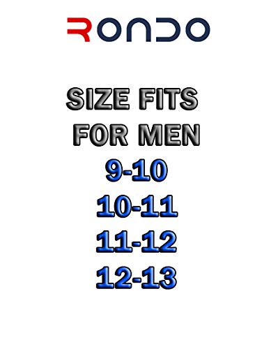 RONDO Mens Dress Socks, Lightweight Cotton Crew Socks, Super Soft and Breathable Socks for Men2