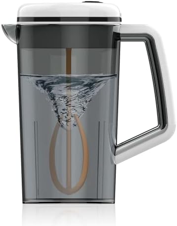Baby Brezza One Step Motorized Baby Formula Mixer Pitcher – No Air Bubble Electric Mixing For Infant Formula Powder For Baby Bottles - Large Capacity, Mix 28oz Of Formula - Portable For Travel