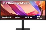LG UltraWide 34U650A-B Ultra Wide 34 inch PC Screen - IPS Panel QHD (3440 x 1440), 5ms GtG 100Hz, HDR 10, DCI-P3 99% (CIE1931), PBP, PIP, HDMI, Display Port 1.4 - 1