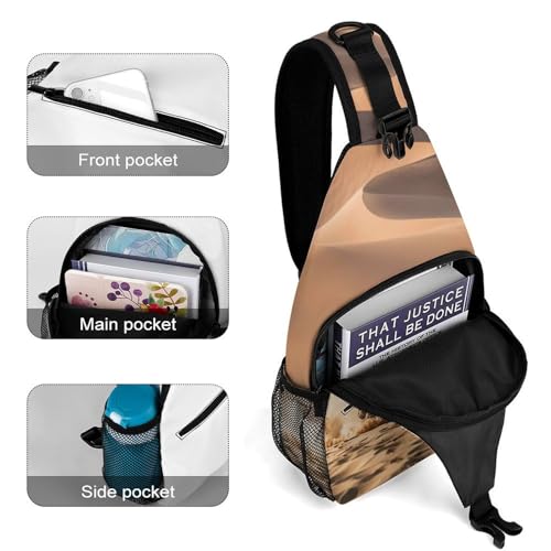 Mochila cruzada casual para mujer y hombre miniatura 4