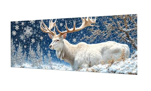Loisirs créatifs adultes Cerf en broderie diamant pour créer une ambiance nature et apaisante