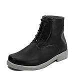 KOGOROUCOS P5 Ren Amamiya Protagonist Joker Shoes Boots Cosplay Costume Customizable Size(Men 9.5US 10.82inch 27.5cm) 1010046