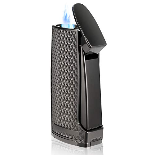 Citree Torch Lighter, 3 Jet Flame Butane Lighter With Punch #TOP2