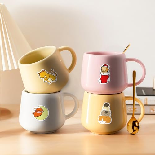 100 Waterproof Vinyl Animal Stickers for Kids, Cute Water Bottle Waterproof Laptop Stickers for Students Gifts Classroom Teacher Prizes Stocking Stuffers Sticker Pack for Kids Girls Teens(Animal-1) - image 9