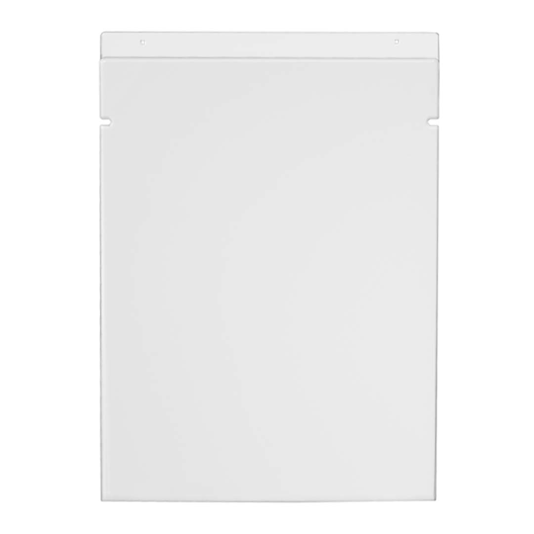 Danieli Store - Soporte de Pared de Metacrilato A3 Vertical para Carteles y Posteres. Expositor con Orificios para la Fijación Mural. Soporte de Acrílico Transparente para Avisos (3 unidades)