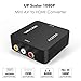 RCA to HDMI Converter,WAVLINK 1080p 3RCA to HDMI CVBS AV Composite Video Audio Adapter with USB Charge Cable Support 1080P for PC Laptop Mini Xbox PS4 PS3 TV STB VHS VCR Camera DVD