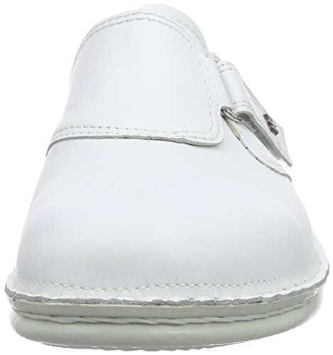 Finn Comfort Finn Comfort Unisex-Erwachsene Venedig Clogs, Weiß (Weiss), 42