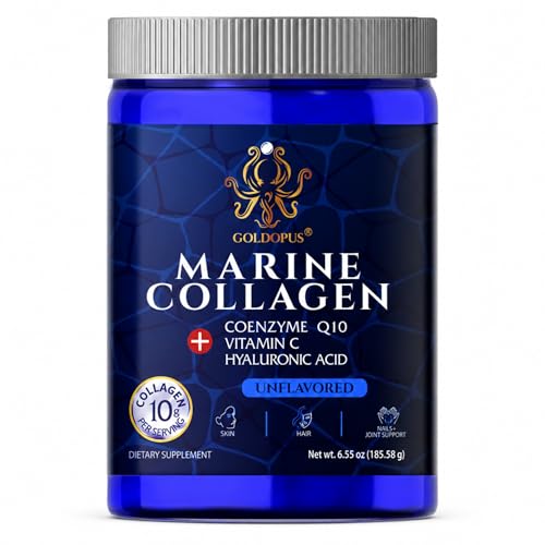 GOLDOPUS Marine Collagen Peptides Powder