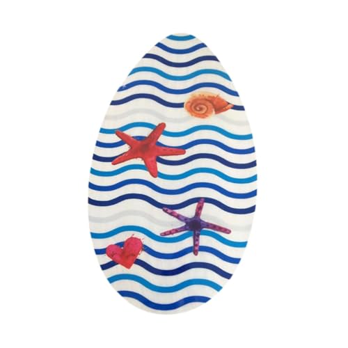 Harilla Tabla de Skimboard de Madera para Aguas Poco Profundas, Juguetes de Playa para niños, Tabla de Surf pequeña, Tabla de Arena para Playa, Universal