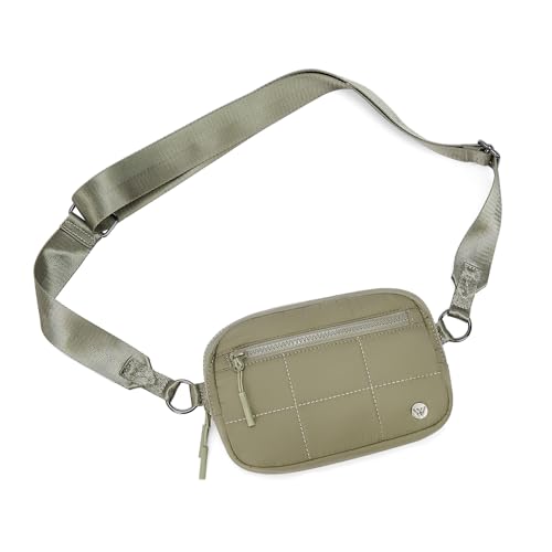 Image of WESTBRONCO Small Crossbody Bags for Women Nylon with Adjustable Strap, Zipper Crossbody Purse, 1L Shoulder Bag for Travel