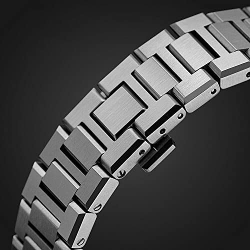 Bracelet maillons acier inoxydable Apple Watch 45mm 44mm - 6